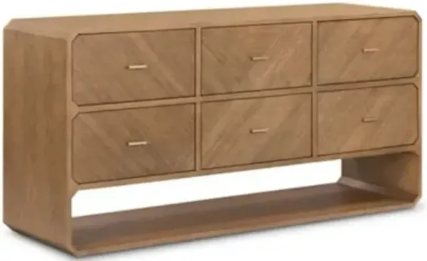 Caspian 6 Drawer Dresser
