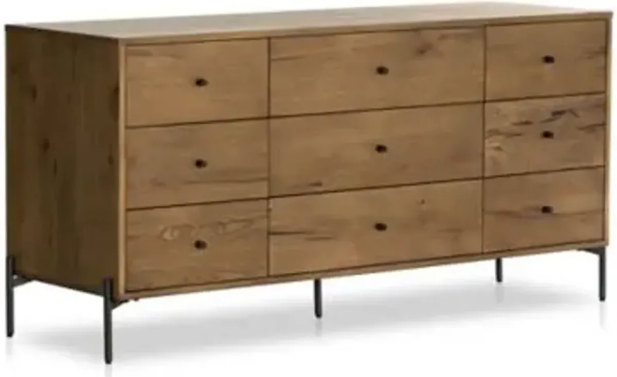 Eaton 9 Drawer Dresser