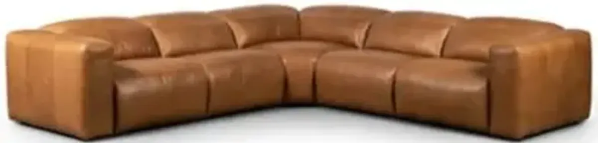 Radley Power Recliner 5 Sectional Sofa