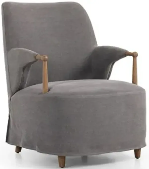 Amber Lewis x Four Hands Brently Lounge Chair