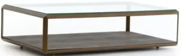 Shagreen Shadow Box Coffee Table