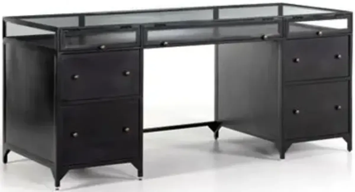 Shadow Box Executive Desk