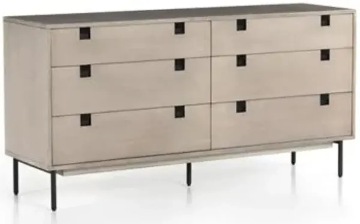 Carly 6 Drawer Dresser
