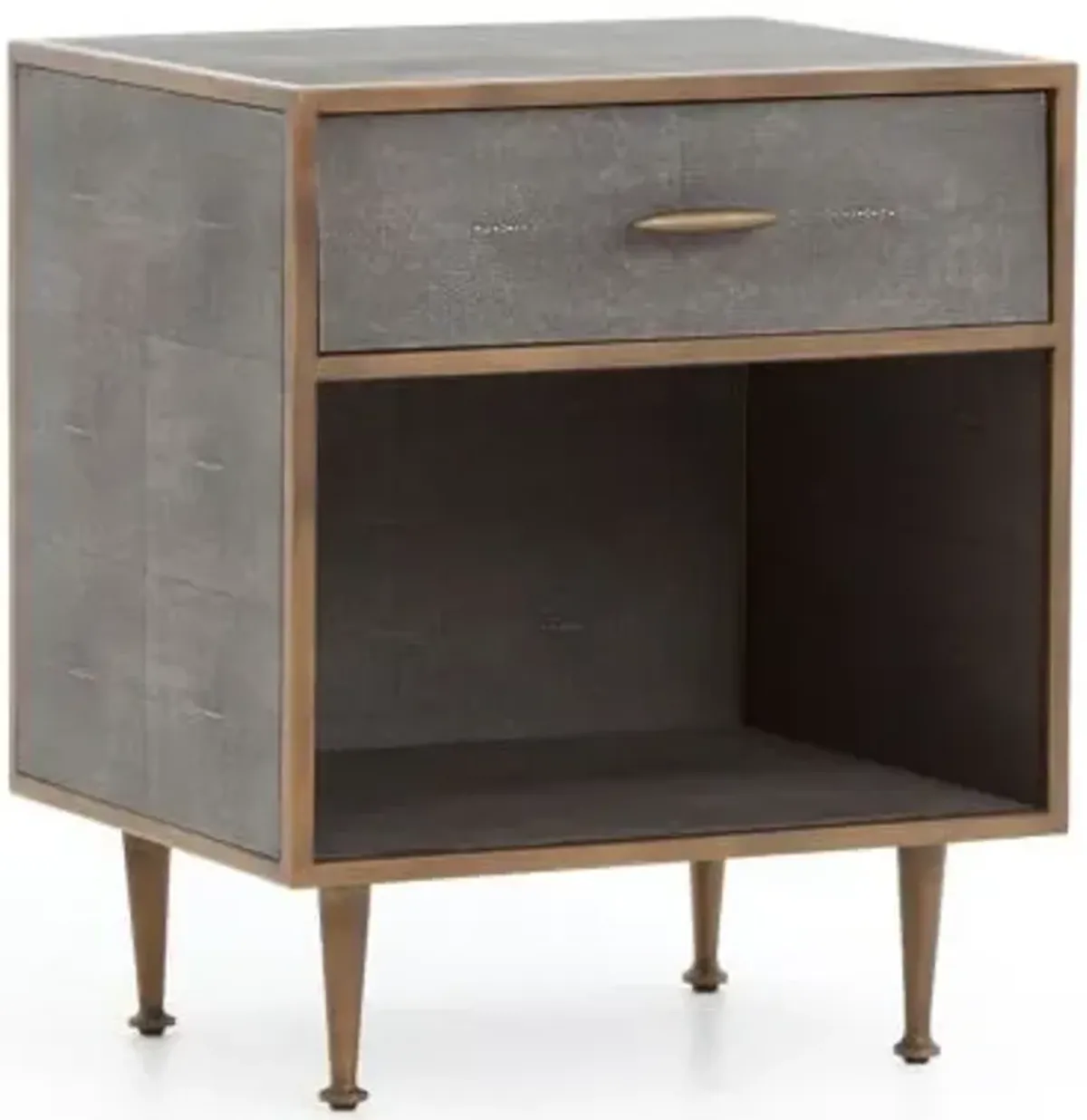 Shagreen Bedside Table