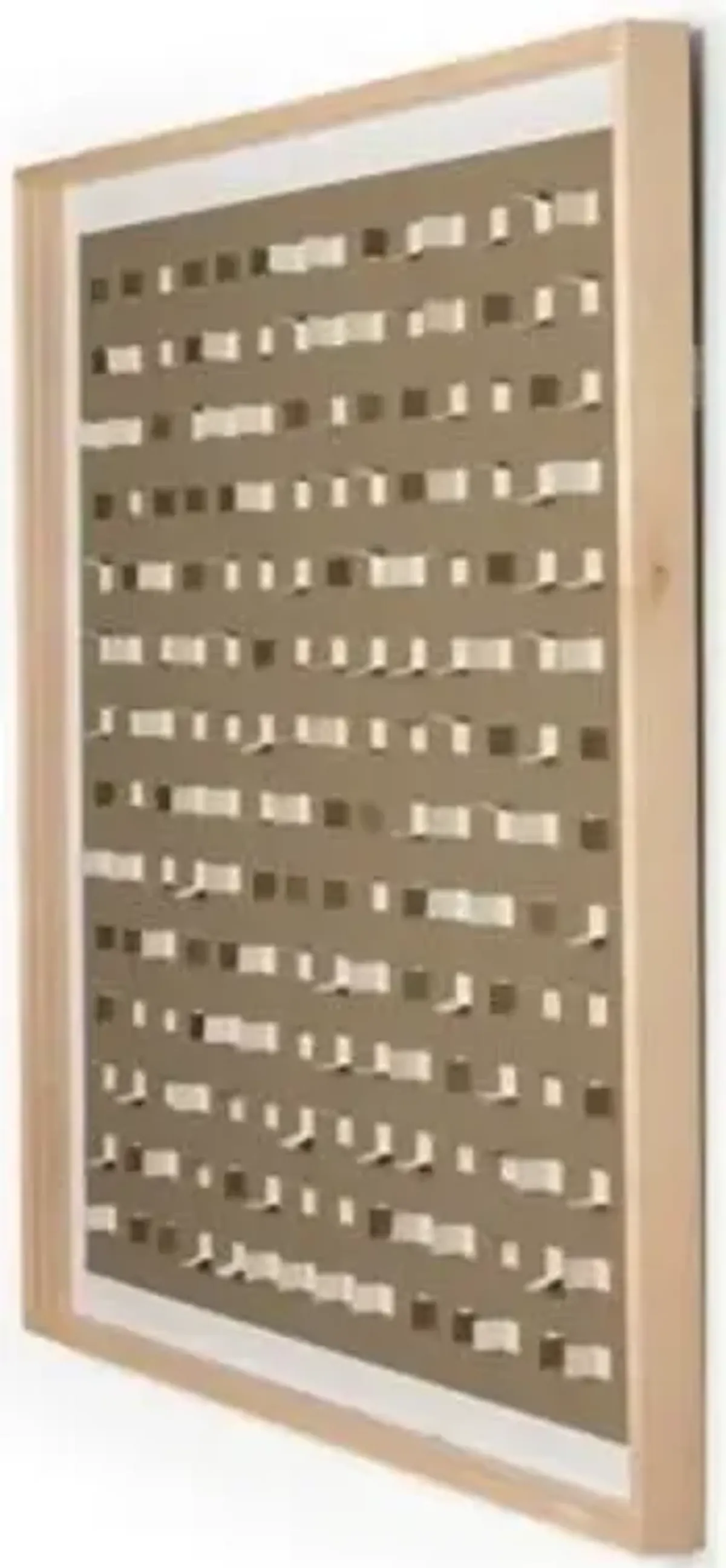 See Through Taupe Wall Art