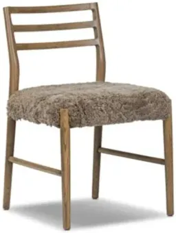 Taupe Shearling and Smoked Oak / Smoked Oak color