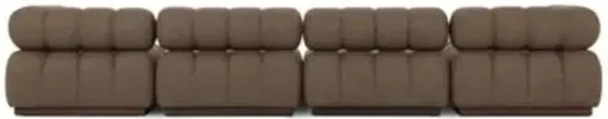 Roma Outdoor 4-Piece Sectional with Chaise