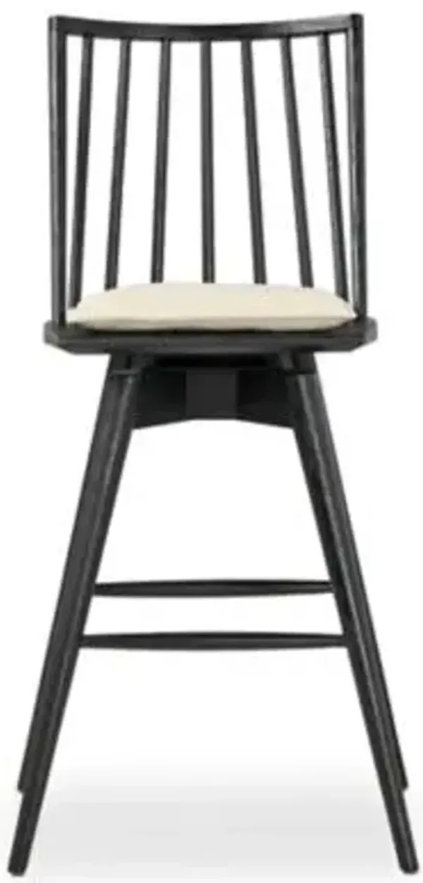 Lewis Swivel Bar/Counter Stool