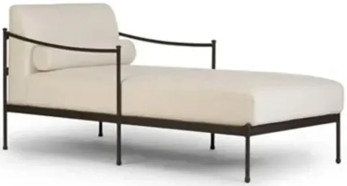 Amber Lewis x Four Hands Granger Outdoor Chaise Lounge