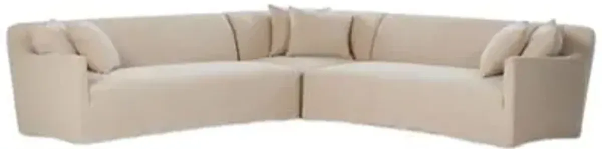 Amber Lewis x Four Hands Lowell 3Pc Sectional Sofa