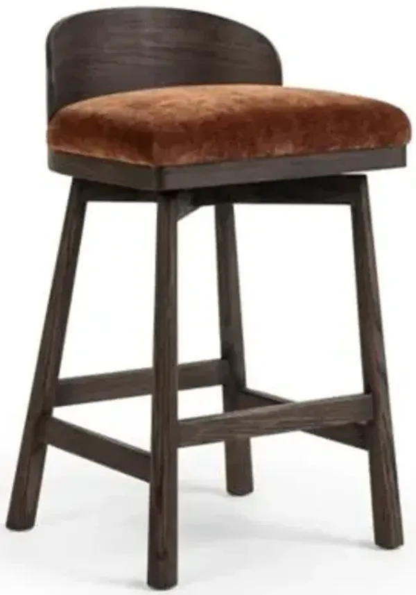 Cloris Swivel Bar/Counter Stool