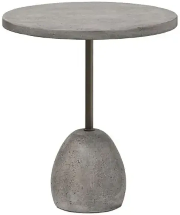 Emens Outdoor End Table