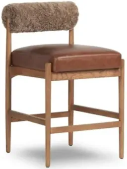 Havana Brown With Taupe Shearling / Warm-Finished Oak color