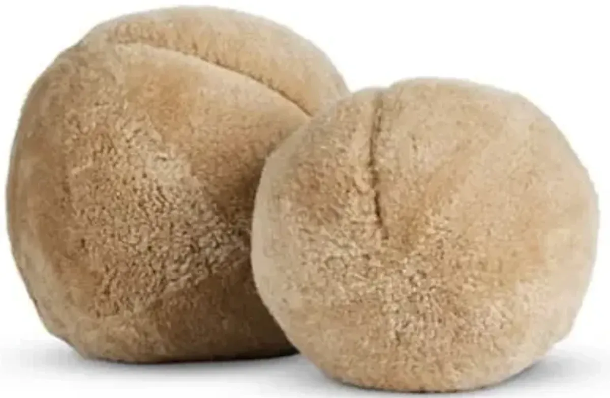 Balle Shearling Pillow, Set of 2