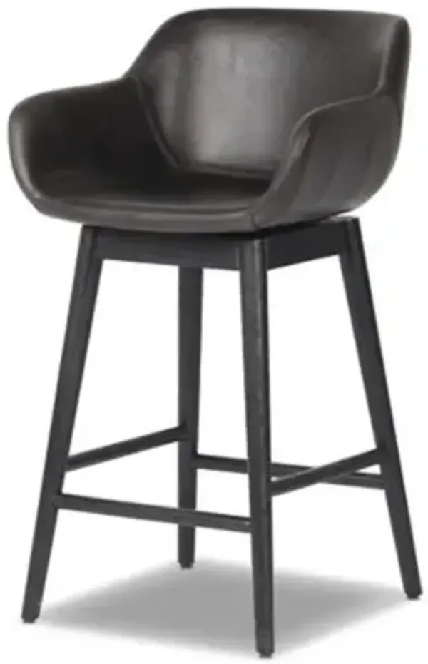 Hannah Swivel Bar Counter Stool