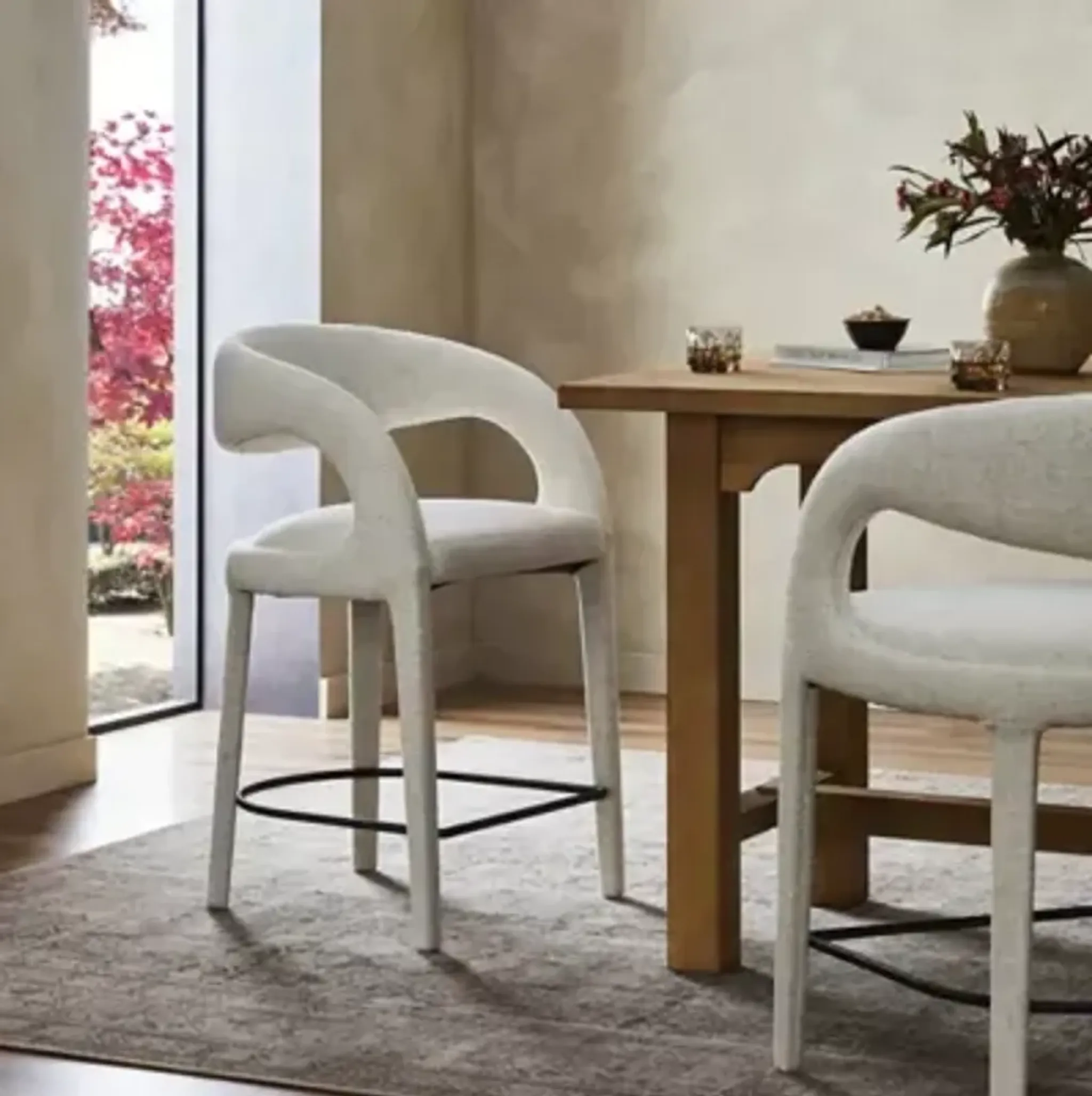 Hawkins Bar Counter Stool Lumens Light Living | Furniture.com