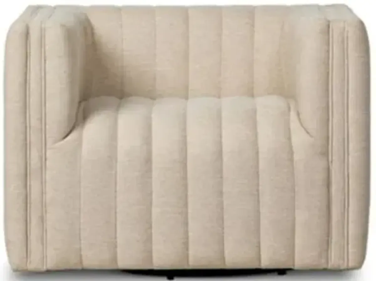 Augustine Outdoor Swivel Chair