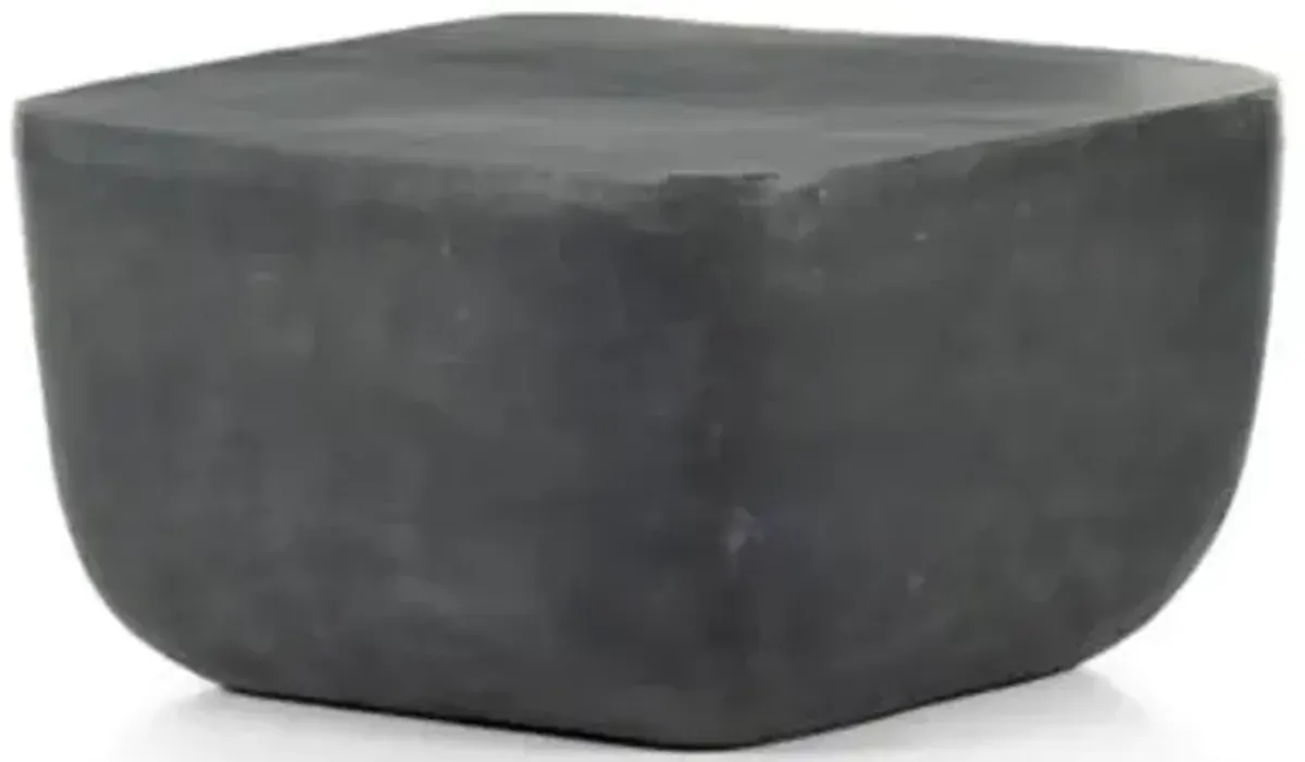 Basil Square Outdoor End Table