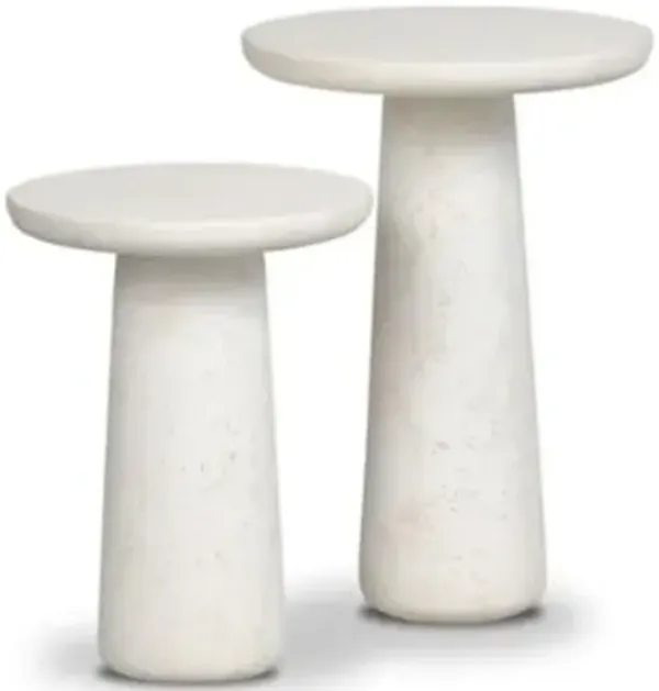 Rye Outdoor Nesting End Table, Set of 2