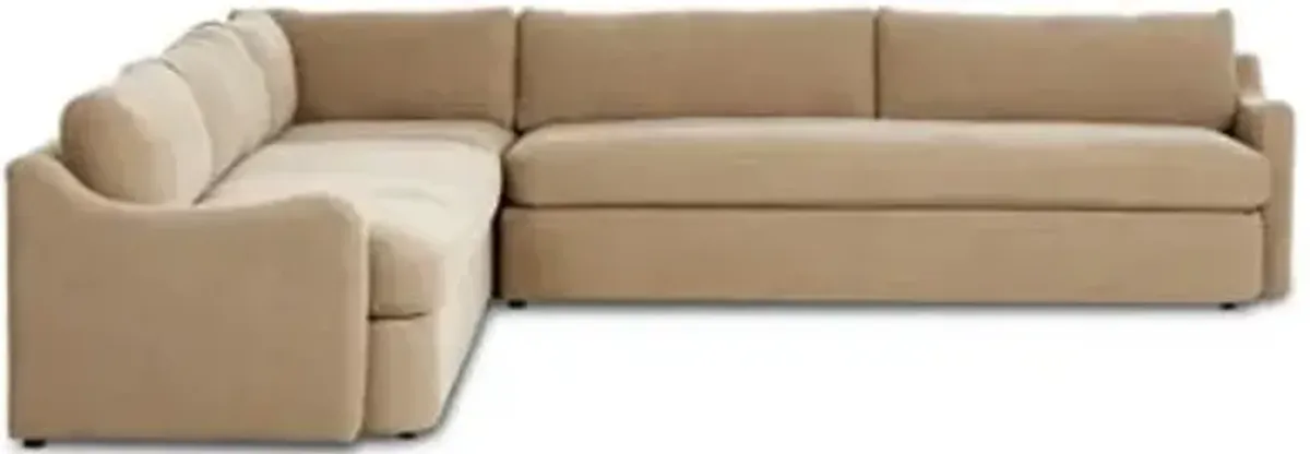 Amber Lewis x Four Hands Aurelia 3-Piece Sectional Sofa