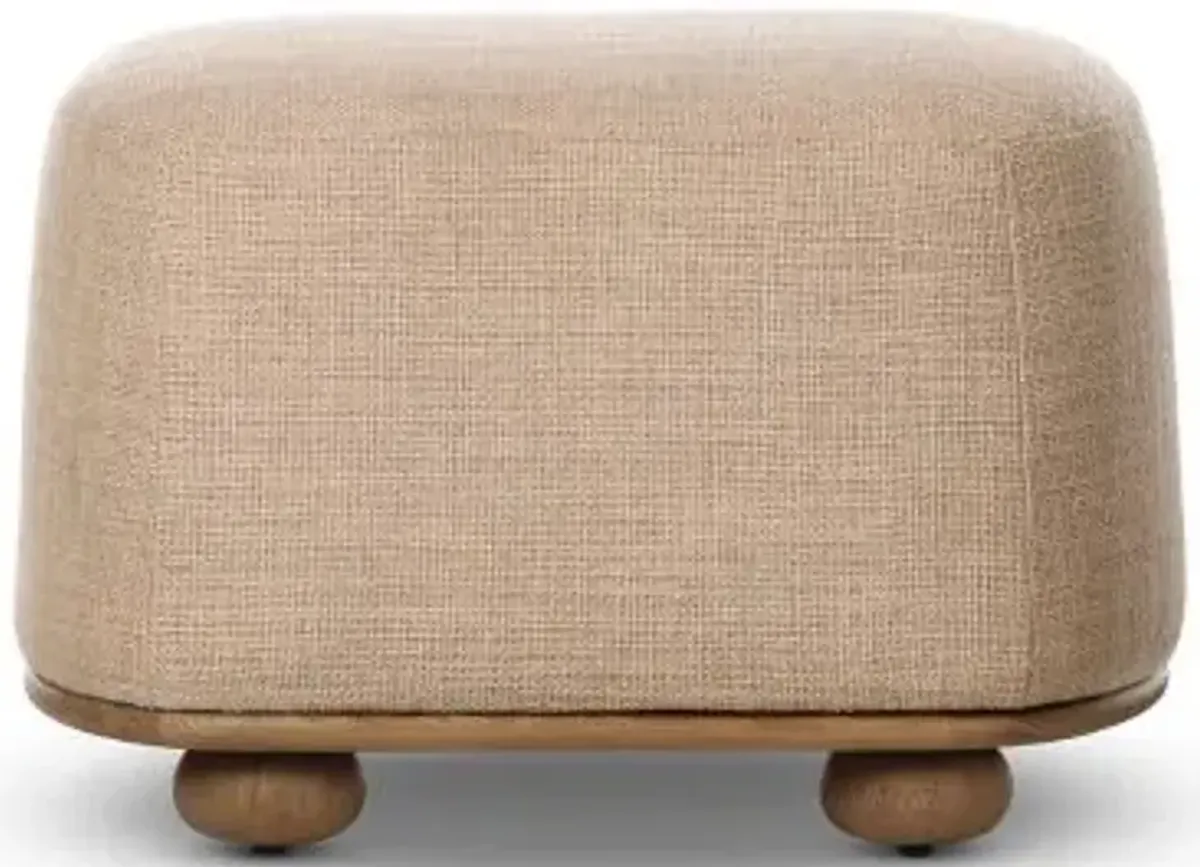 Bilbury Oval Ottoman
