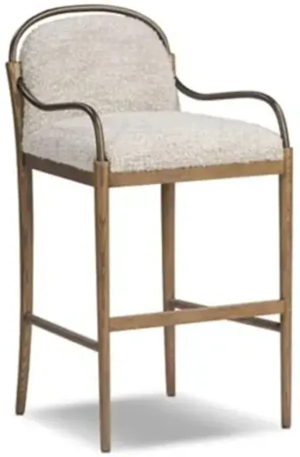 Amber Lewis x Four Hands Demi Bar/Counter Stool