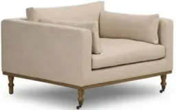 Alcala Wheat / Brushed Brass color