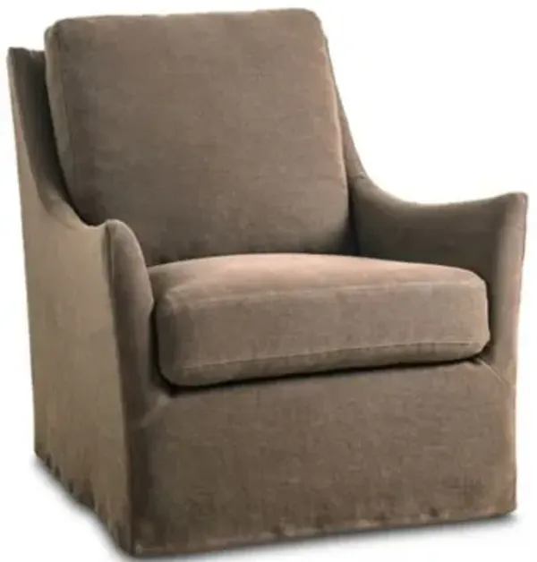 Monette Slipcover Swivel Chair