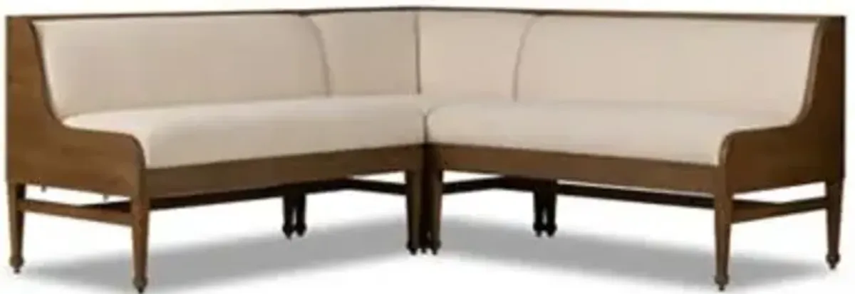 Priscilla L-Shape Dining Banquette