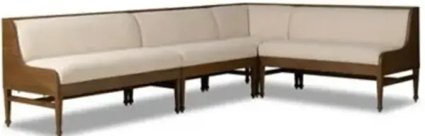 Priscilla L-Shape Dining Banquette