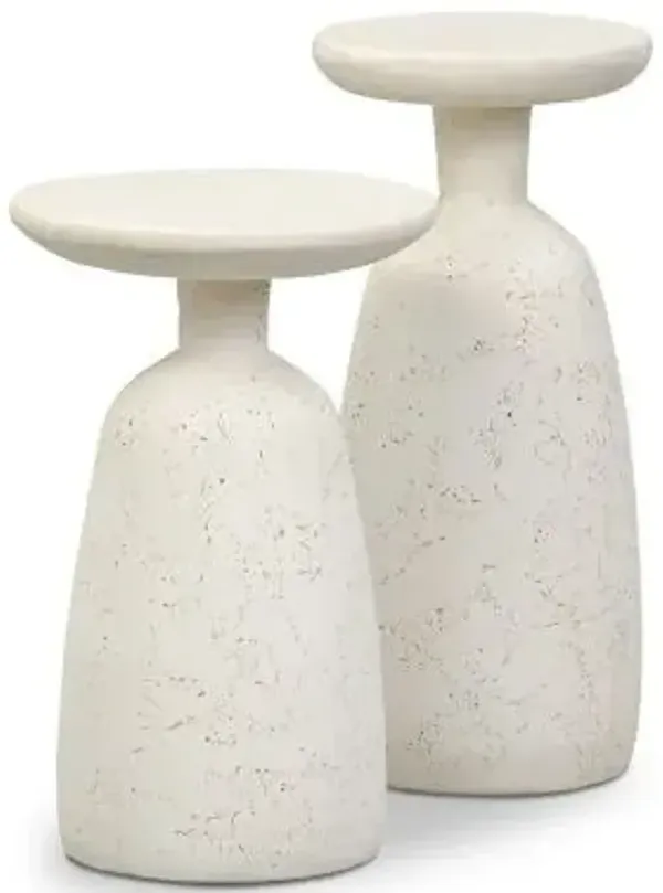 Ramara Outdoor Nesting End Table, Set of 2