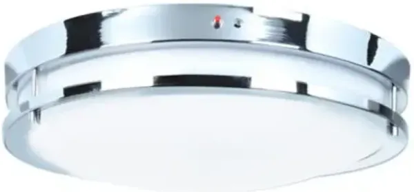 Solero Emergency Backup LED Flushmount