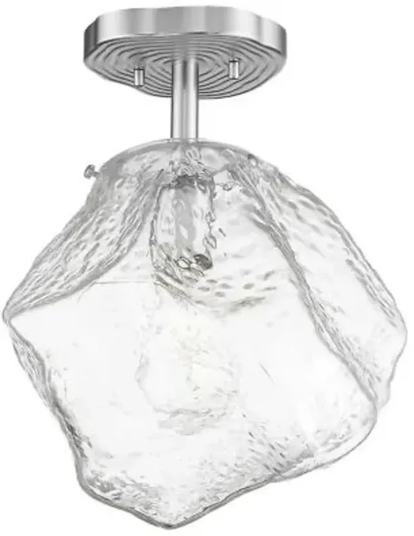 Boulder Semi-Flushmount