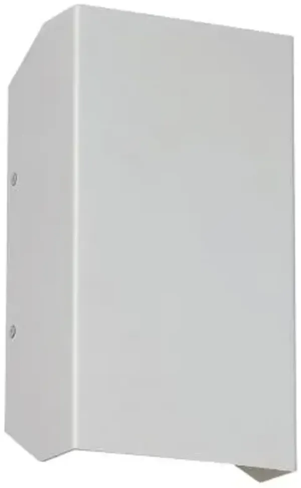 Amora LED Outdoor Tall Wall Sconce