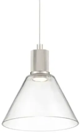 Clear / Brushed Steel color