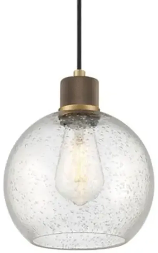 Port Nine Burgundy LED Mini Pendant