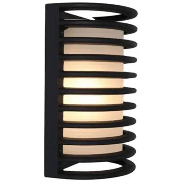 Bermuda Outdoor Ribbed Bulkhead Wall Sconce