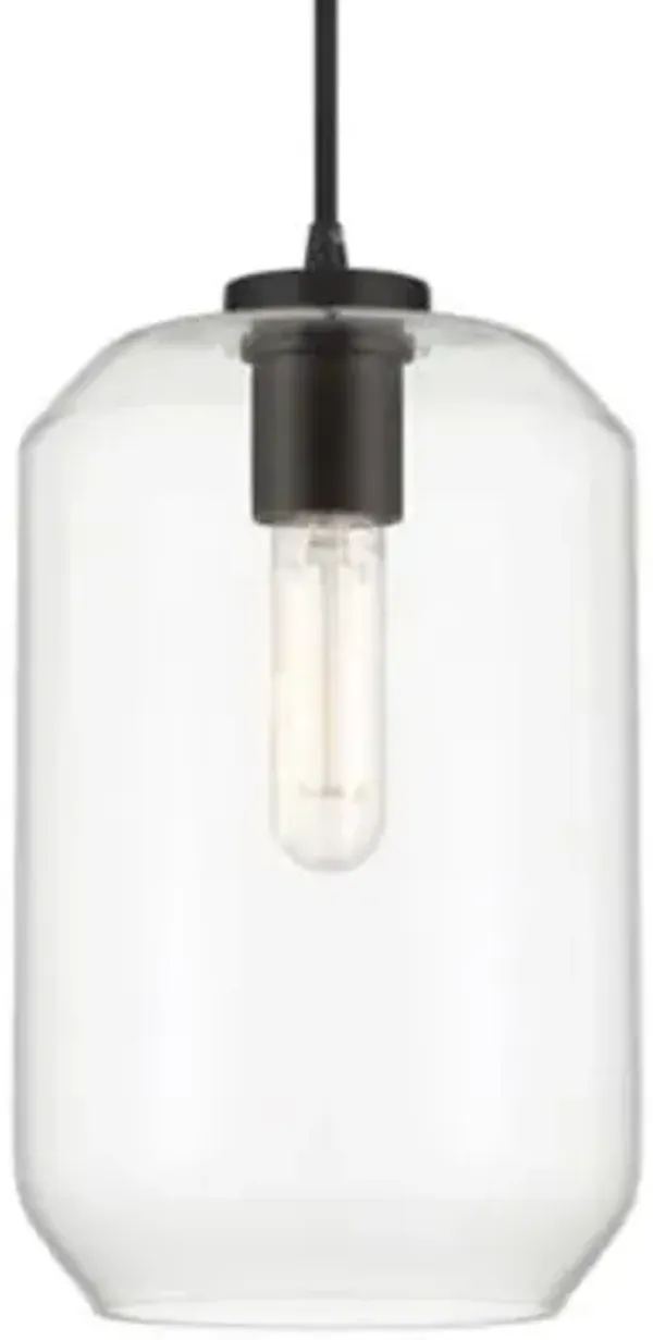 Clarity Cylinder Mini Pendant