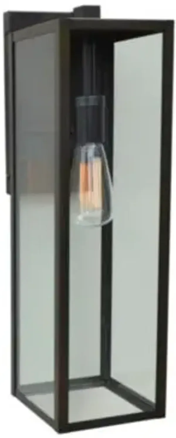 Vintage Rectangular Outdoor Wall Sconce