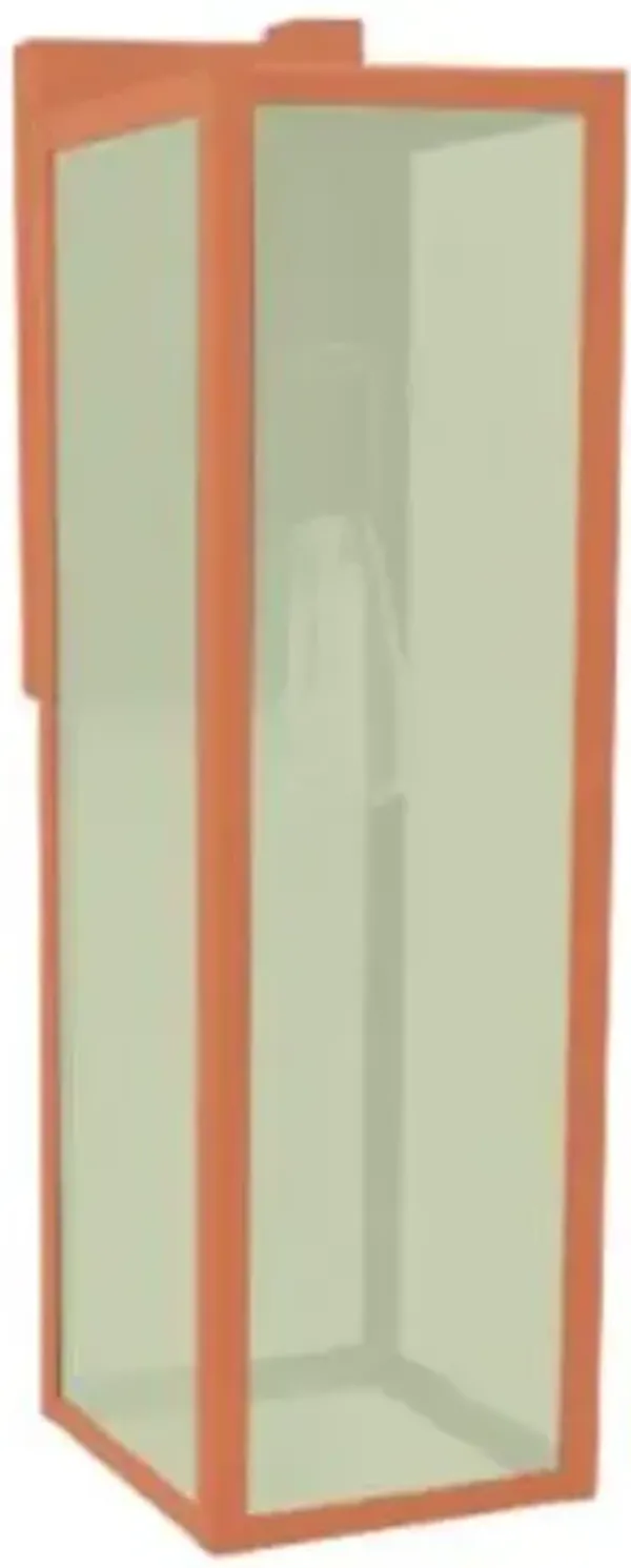 Vintage Rectangular Outdoor Wall Sconce