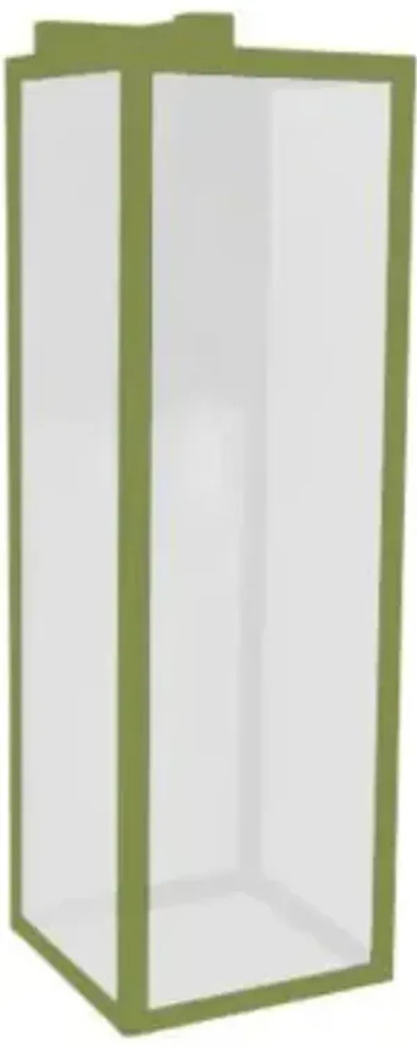 Vintage Rectangular Outdoor Wall Sconce