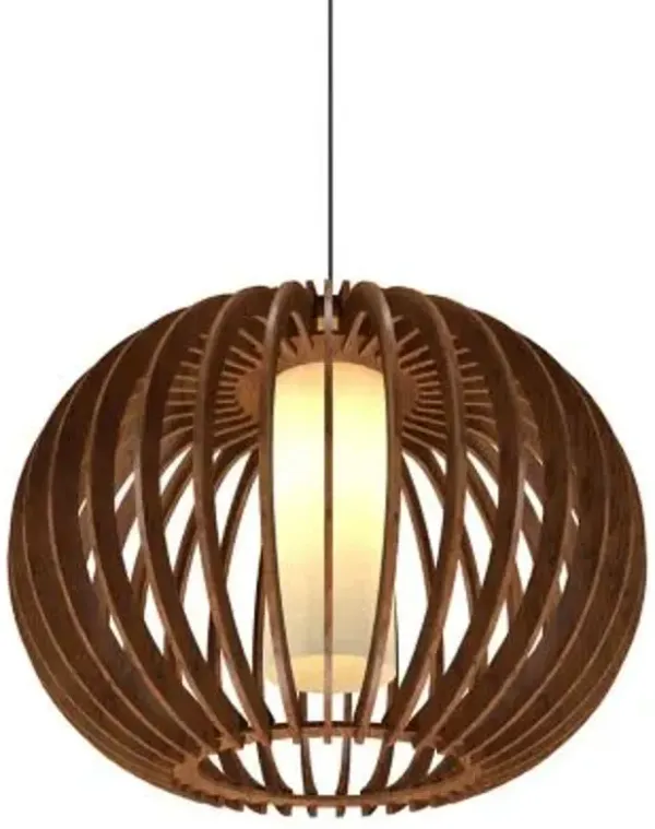 Stecche Di Legno Globe Pendant
