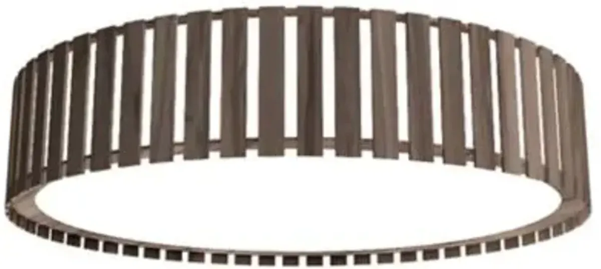 Slatted LED Flushmount