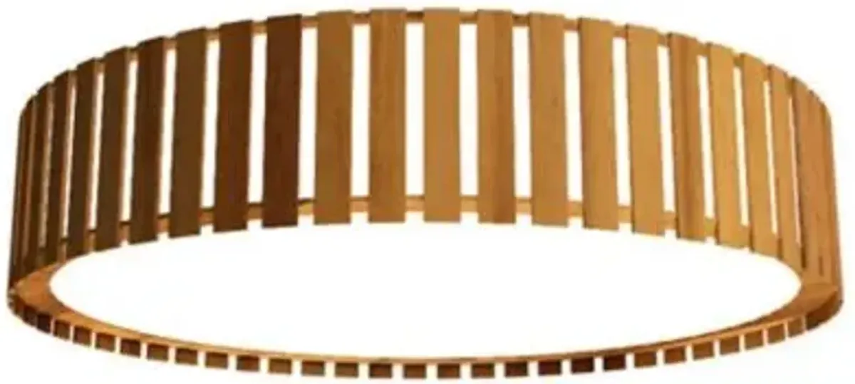 Slatted LED Flushmount