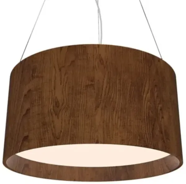 Cylindrical Drum LED Pendant