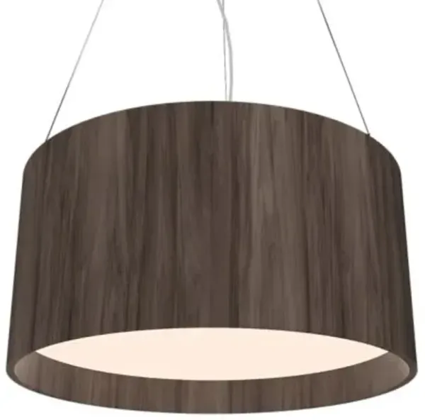 Cylindrical Drum LED Pendant