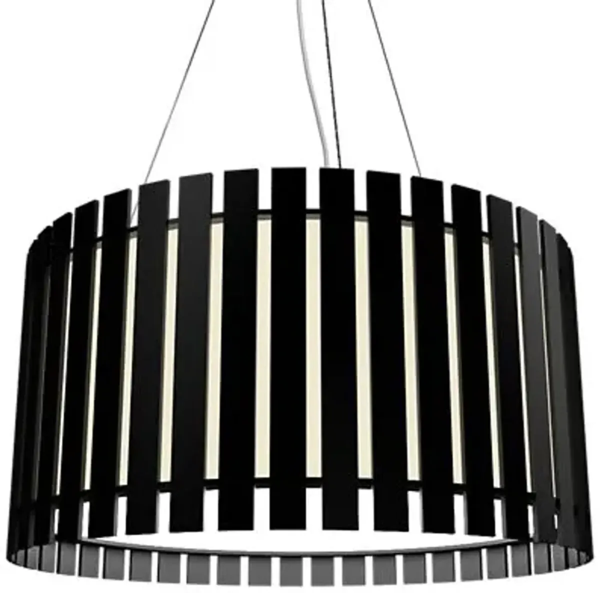 Slatted Drum Pendant