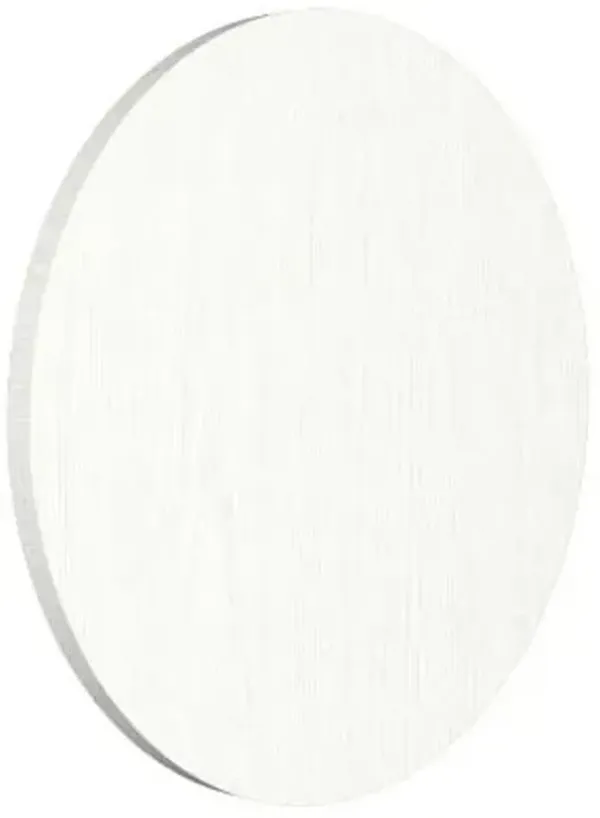 Clean Round LED Wall Sconce