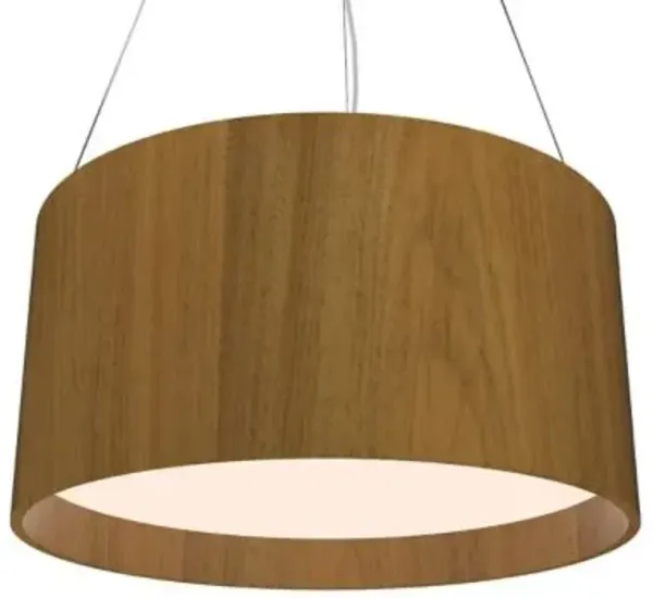 Cylindrical Drum LED Pendant