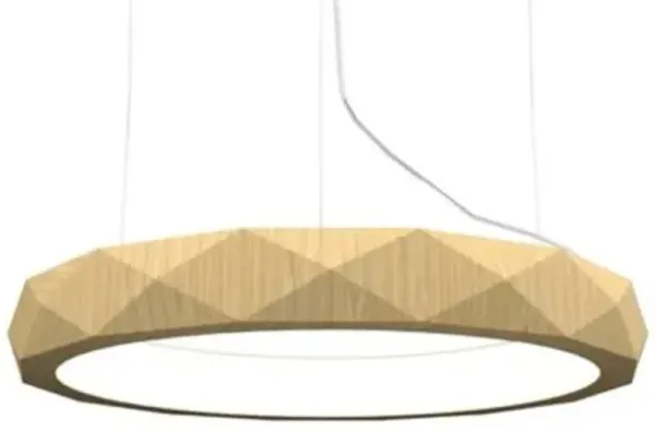 Facet Round LED Pendant